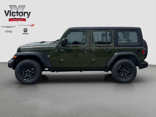 Sarge Green Clearcoat 2022 Jeep Wrangler Unlimited Sport