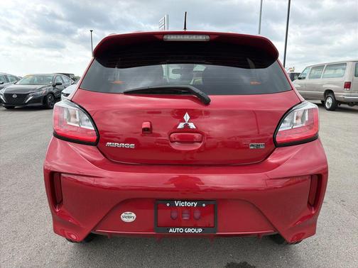 Red 2022 Mitsubishi Mirage LE