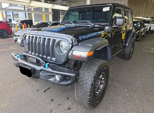 Black Clearcoat 2022 Jeep Wrangler Unlimited 4xe Rubicon