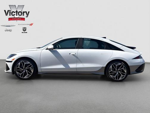 Serenity White 2024 Hyundai IONIQ 6 SEL