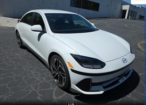 Serenity White 2024 Hyundai IONIQ 6 SEL