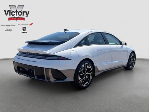 Serenity White 2024 Hyundai IONIQ 6 SEL