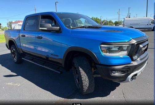Hydro Blue Pearlcoat 2022 RAM 1500 Rebel