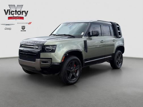 Pangea Green Metallic 2023 Land Rover Defender 110 X