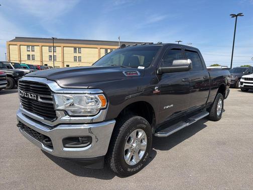 Granite Crystal Metallic Clearcoat 2021 RAM 3500 Big Horn Crew Cab 4x4 6'4' Box