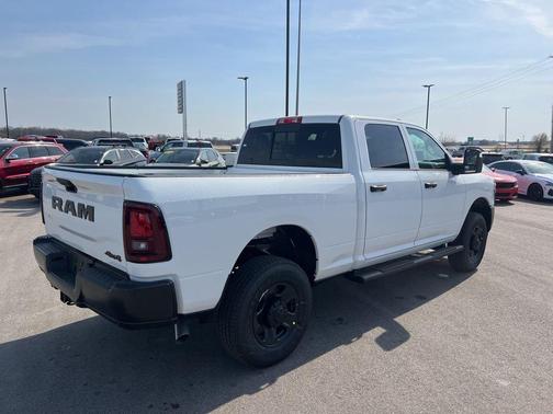Bright White Clearcoat 2026 RAM 2500 Tradesman Crew Cab 4x4 6'4' Box