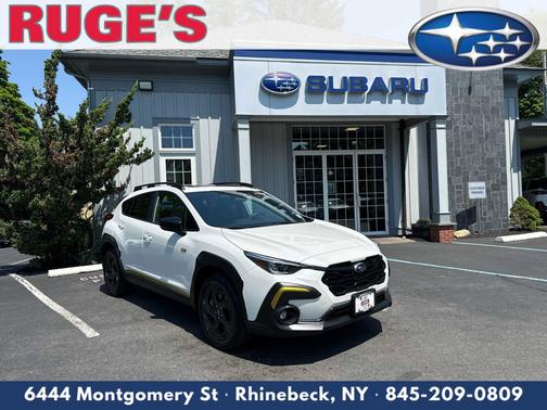 Crystal White Pearl 2025 Subaru Crosstrek Sport