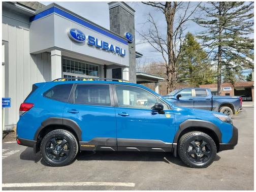 Geyser Blue 2023 Subaru Forester Wilderness