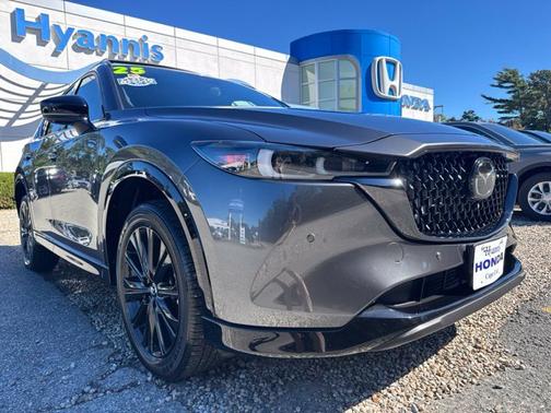 Machine Gray Metallic 2025 Mazda CX-5 2.5 Turbo Premium
