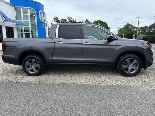 Modern Steel Metallic 2023 Honda Ridgeline RTL-E