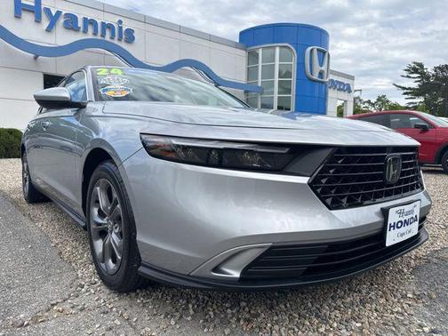 Solar Silver Metallic 2024 Honda Accord EX