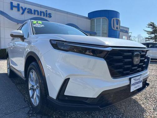 Platinum White Pearl 2024 Honda CR-V EX-L AWD
