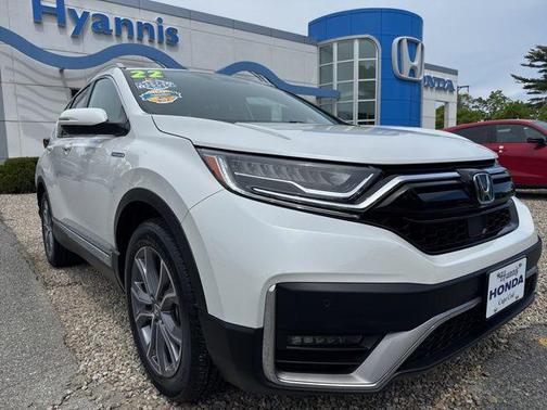Platinum White Pearl 2022 Honda CR-V Hybrid Touring