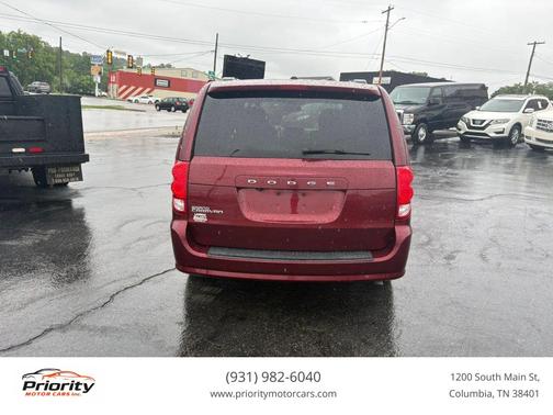Octane Red Pearlcoat 2018 Dodge Grand Caravan SE