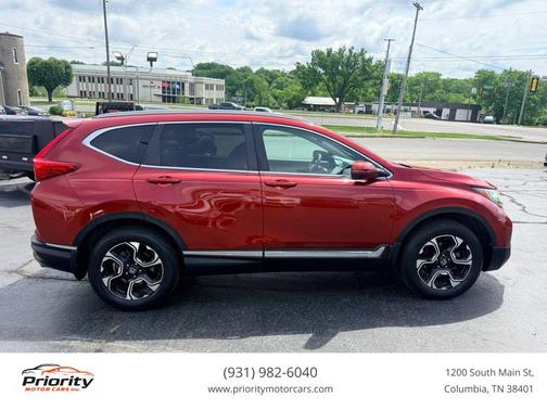 Red 2018 Honda CR-V Touring