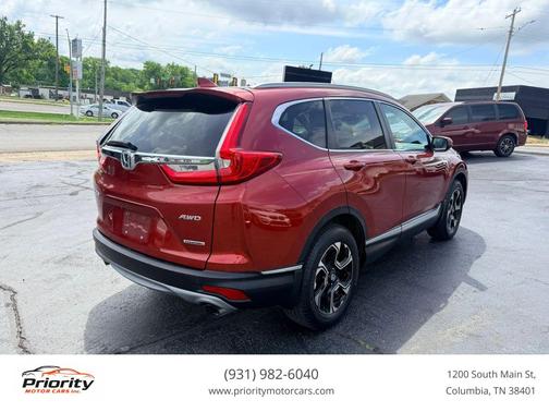 Red 2018 Honda CR-V Touring