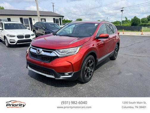 Red 2018 Honda CR-V Touring