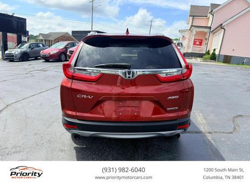 Red 2018 Honda CR-V Touring