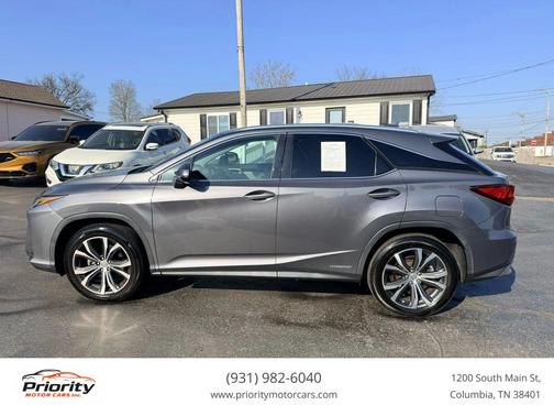 Nebula Gray Pearl 2016 Lexus RX 450h Base