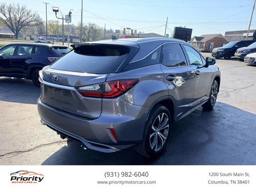 Nebula Gray Pearl 2016 Lexus RX 450h Base