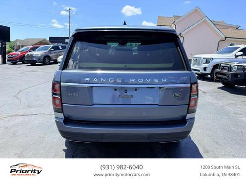 Blue 2019 Land Rover Range Rover 3.0L V6 Supercharged HSE