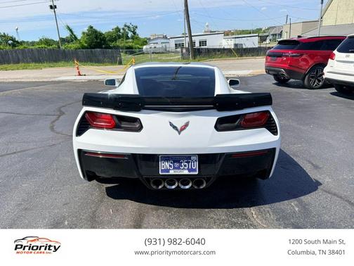Arctic White 2015 Chevrolet Corvette Stingray Z51