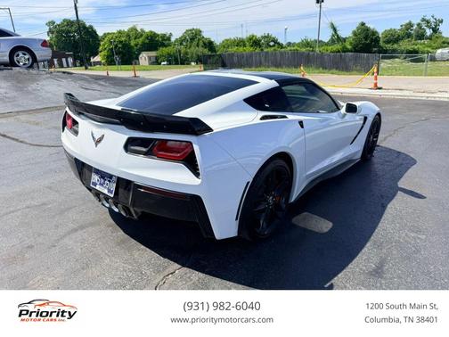 Arctic White 2015 Chevrolet Corvette Stingray Z51