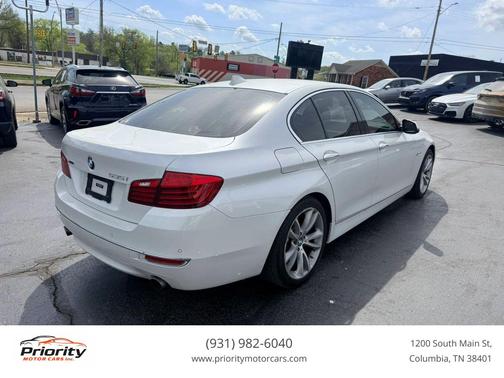 White 2016 BMW 535 xDrive