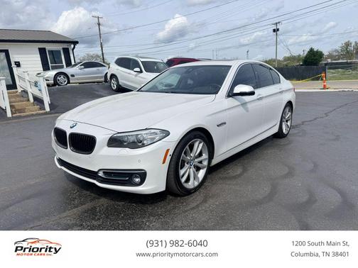 White 2016 BMW 535 xDrive