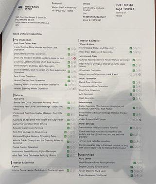 2014 Subaru Outback 2.5i Limited