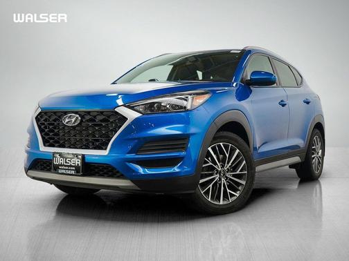 Aqua Blue 2020 Hyundai TUCSON SEL