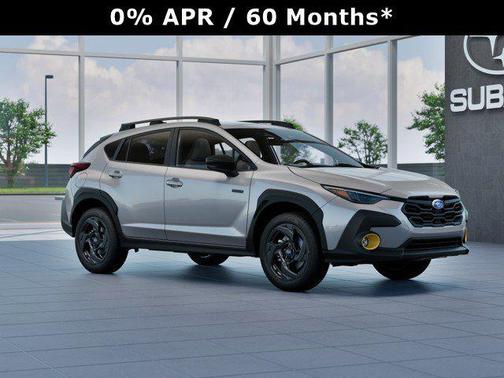 Ice Silver Metallic 2026 Subaru Crosstrek Hybrid Base