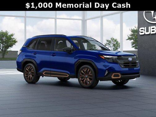 Sapphire Blue Pearl 2026 Subaru Forester Sport