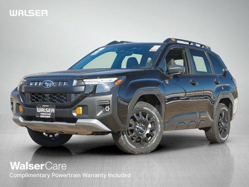 Crystal Black Pearl 2026 Subaru Forester Wilderness