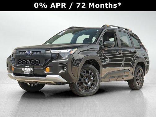 Crystal Black Pearl 2026 Subaru Forester Wilderness