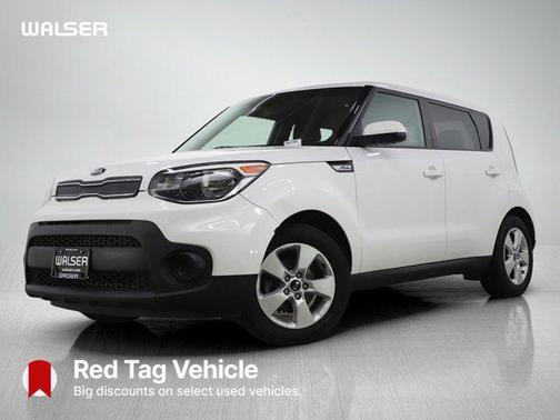 Clear White 2017 Kia Soul Base