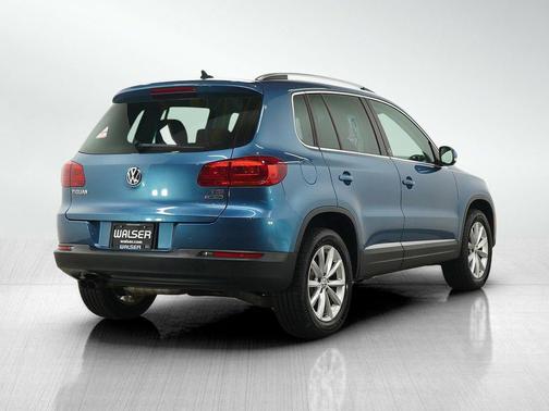 Pacific Blue Metallic 2017 Volkswagen Tiguan 2.0T Wolfsburg Edition