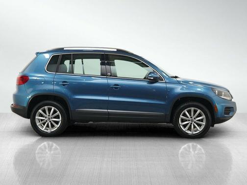Pacific Blue Metallic 2017 Volkswagen Tiguan 2.0T Wolfsburg Edition