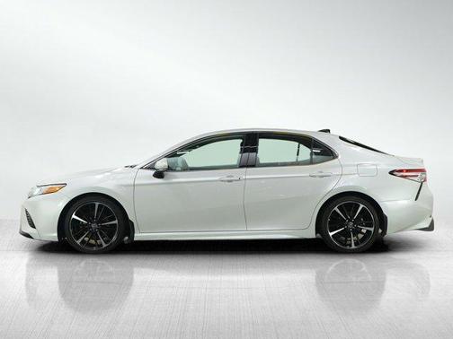 White 2020 Toyota Camry XSE