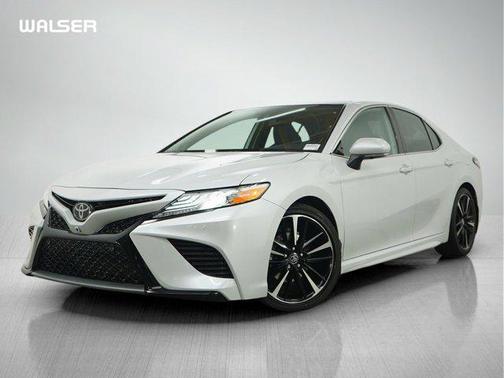 White 2020 Toyota Camry XSE