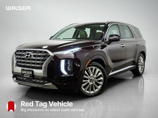 Sierra Burgundy 2020 Hyundai PALISADE Limited