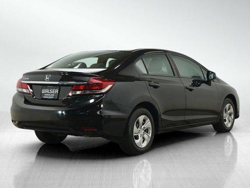 Crystal Black Pearl 2013 Honda Civic LX
