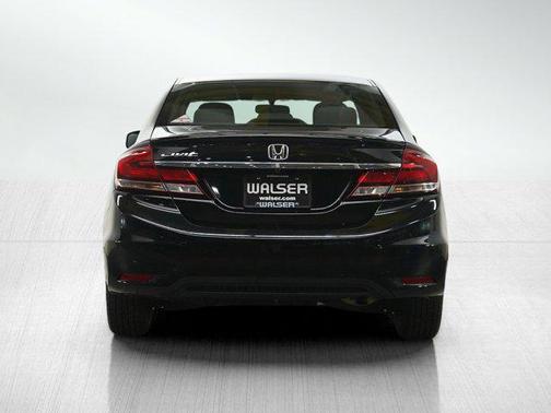 Crystal Black Pearl 2013 Honda Civic LX