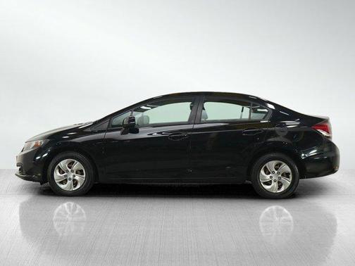 Crystal Black Pearl 2013 Honda Civic LX
