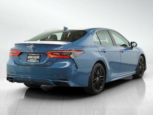 Blue 2023 Toyota Camry XSE