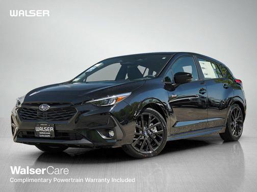 Crystal Black Pearl 2026 Subaru Impreza RS