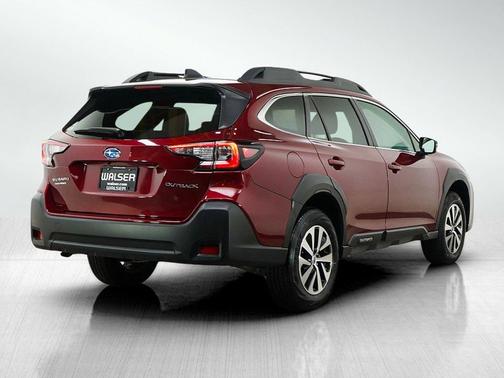 Crimson Red Pearl 2025 Subaru Outback Premium