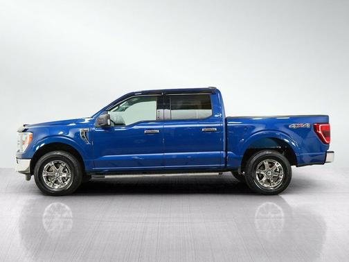 Atlas Blue Metallic 2022 Ford F-150 XLT
