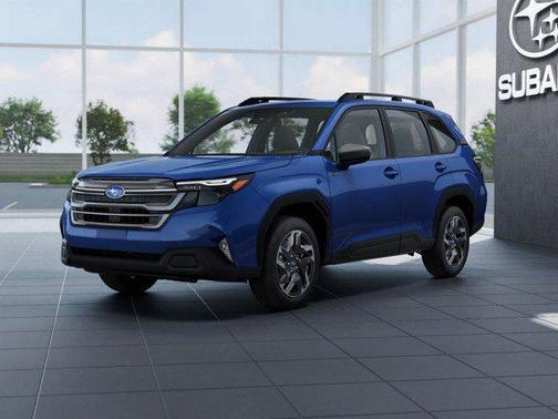 Daybreak Blue Pearl 2026 Subaru Forester Hybrid Premium