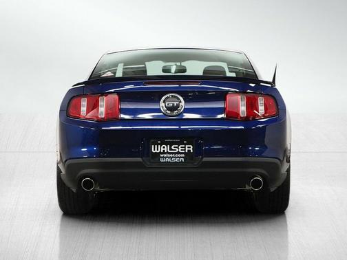 Blue 2010 Ford Mustang GT Premium